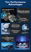 Fone de ouvido original Lenovo GM2 Pro