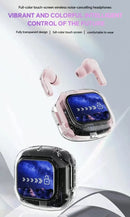 Translation Headphones with Multifunction Touch Screen Smart Wireless Bluetooth Earphone HiFi Audio Quality Business Earbud