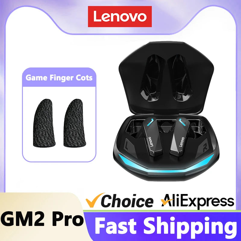 Fone de ouvido original Lenovo GM2 Pro