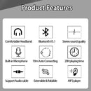 Fone de ouvido multi color